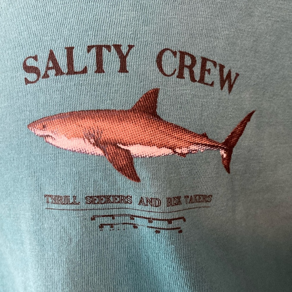 Salty Crew, l/s crop tee, NWT - Picture 2 of 11